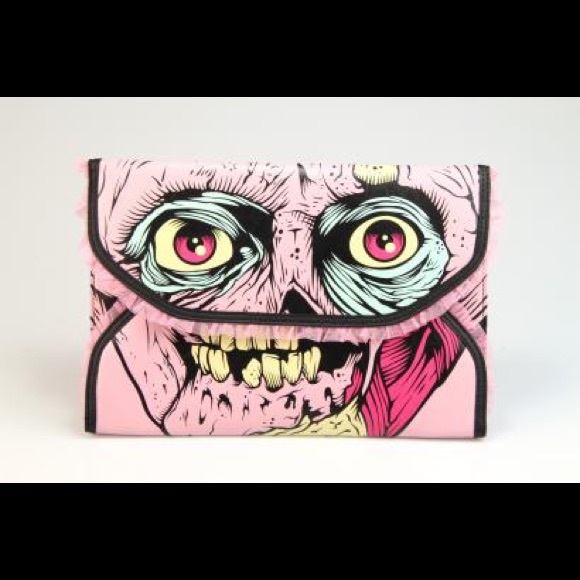 NWT IRON FIST GRAVE DANCER CLUTCH - Picture 3 of 5